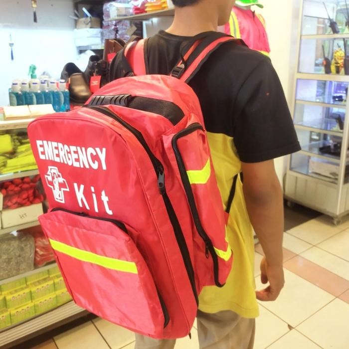 Tas P3K Lengkap Isi Obat P3K Type A / Rangsel Tas P3K