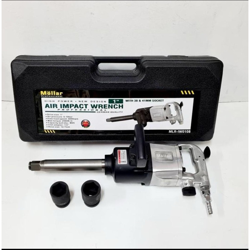 Air impact wrench 1” MOLLAR / Alat buka baut roda truck 1” MOLLARCO