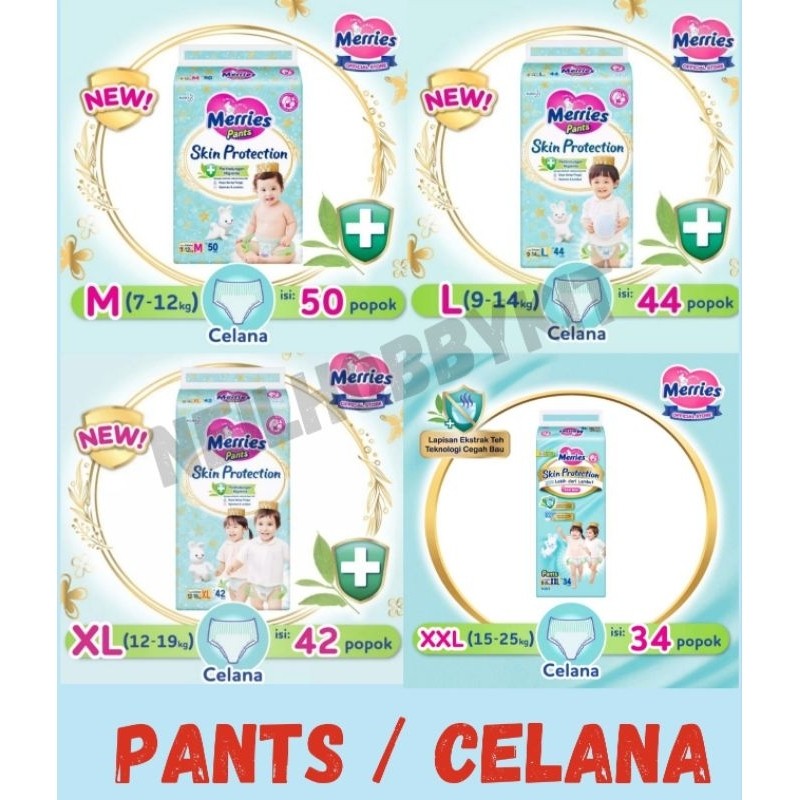 tukangjamu100shopMerries Skin Protection L44 M50 XL42 XXL34 Pants / Merries skin protection L44 M50 