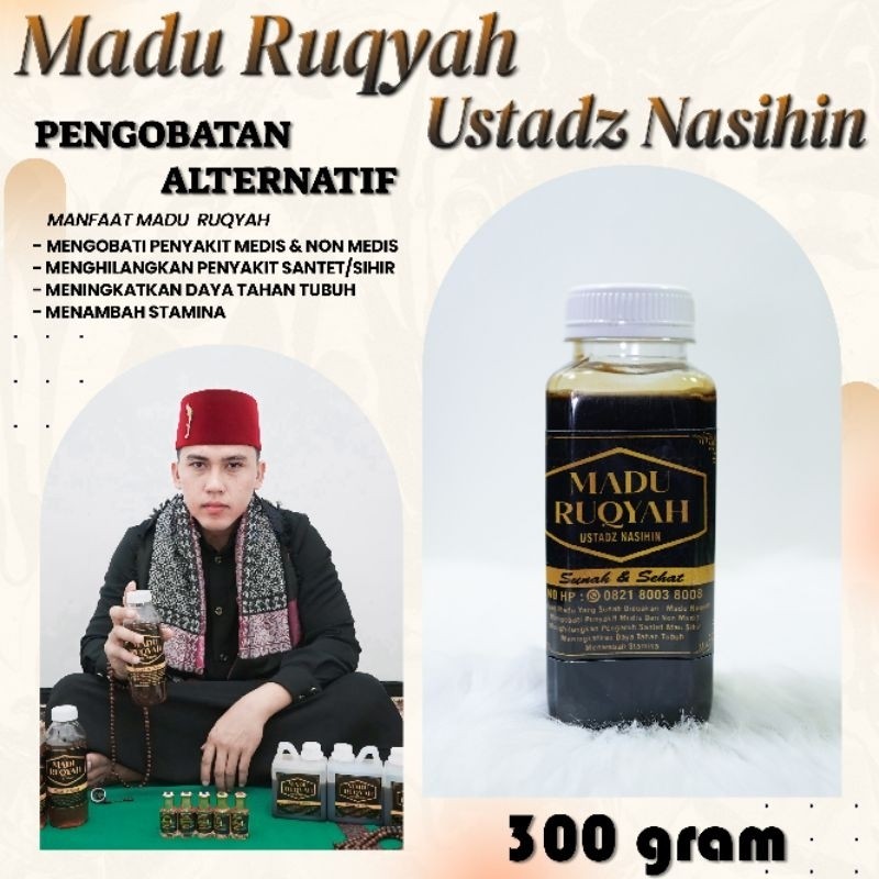 

Madu Ruqyah Hitam Ustadz Nasihin Official Store 300gr, Original