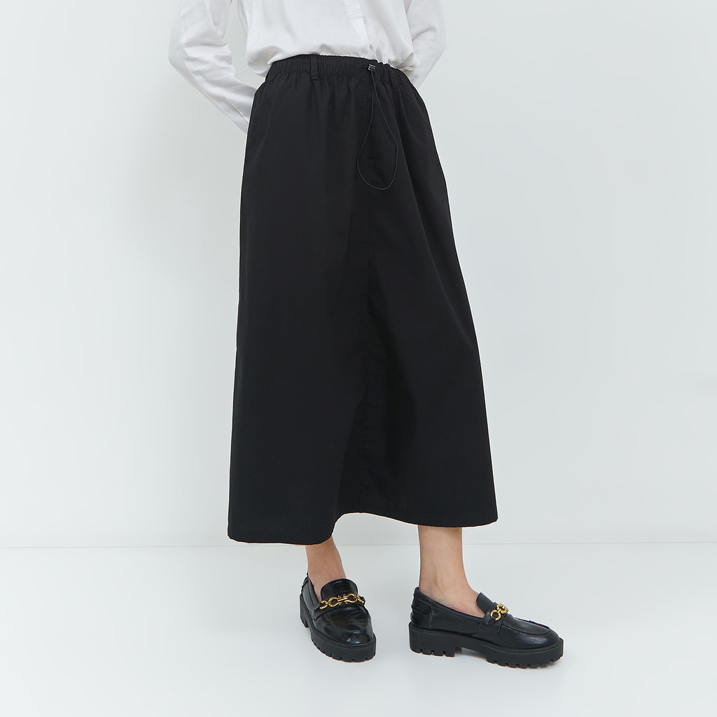 Geela Official - Kiana Black Skirt (G.2205) |  Rok Wanita