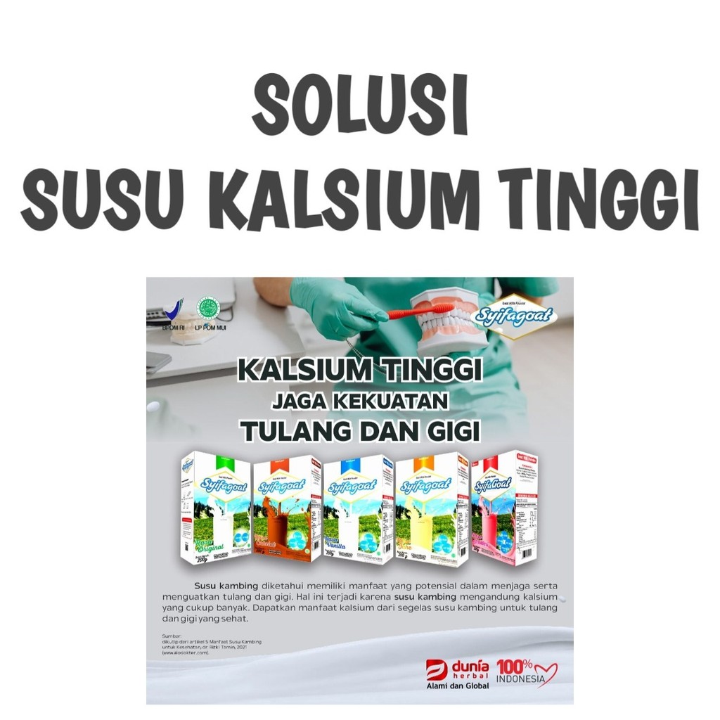 

SYIFAGOAT SUSU KAMBING GA BAU PRENGUS