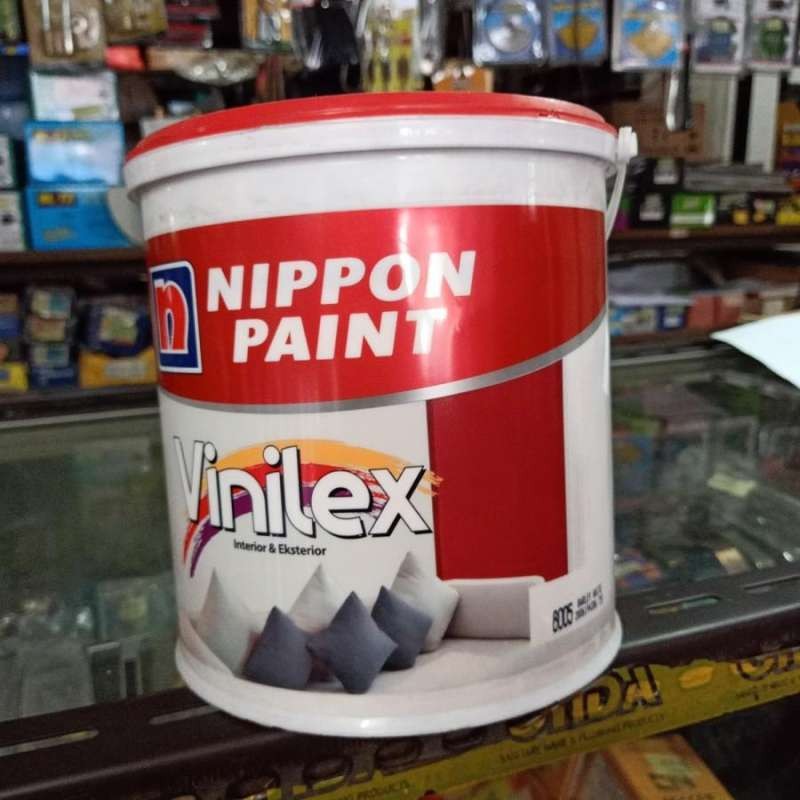 Cat tembok Vinilex warna 8005 Barley White kemasan 5 kg ( galon )