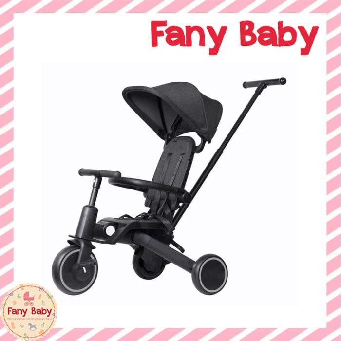 RIGHT START SEPEDA VOYAGER X 8IN1 - BLACK NEW