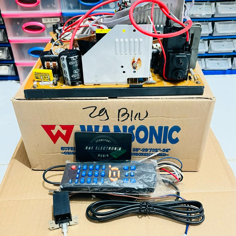 Mesin TV Analog Tabung Layar cembung 29inch wansonic