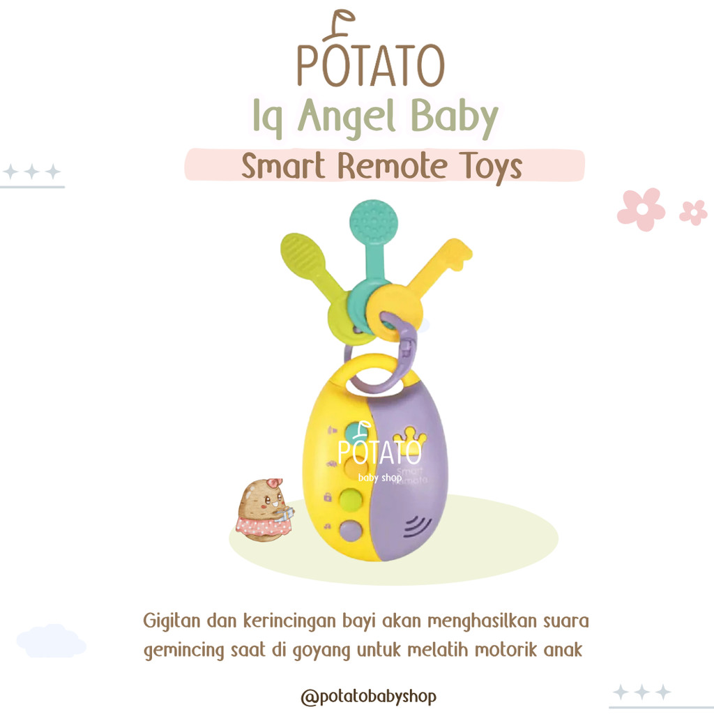 IQAngel Smart Remote Toys /Mainan Anak Remote Control Mobil / Mainan Kunci Mobil / Mainan Bayi Baby 