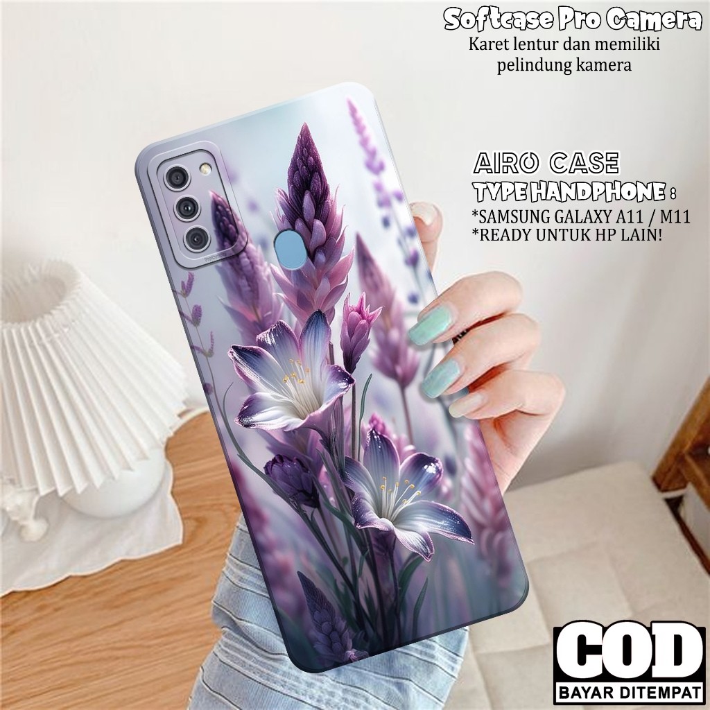 Case SAMSUNG GALAXY A11/M11 - Softcase SAMSUNG GALAXY A11/M11 - Fashion Case BUNGA - Casing SAMSUNG 