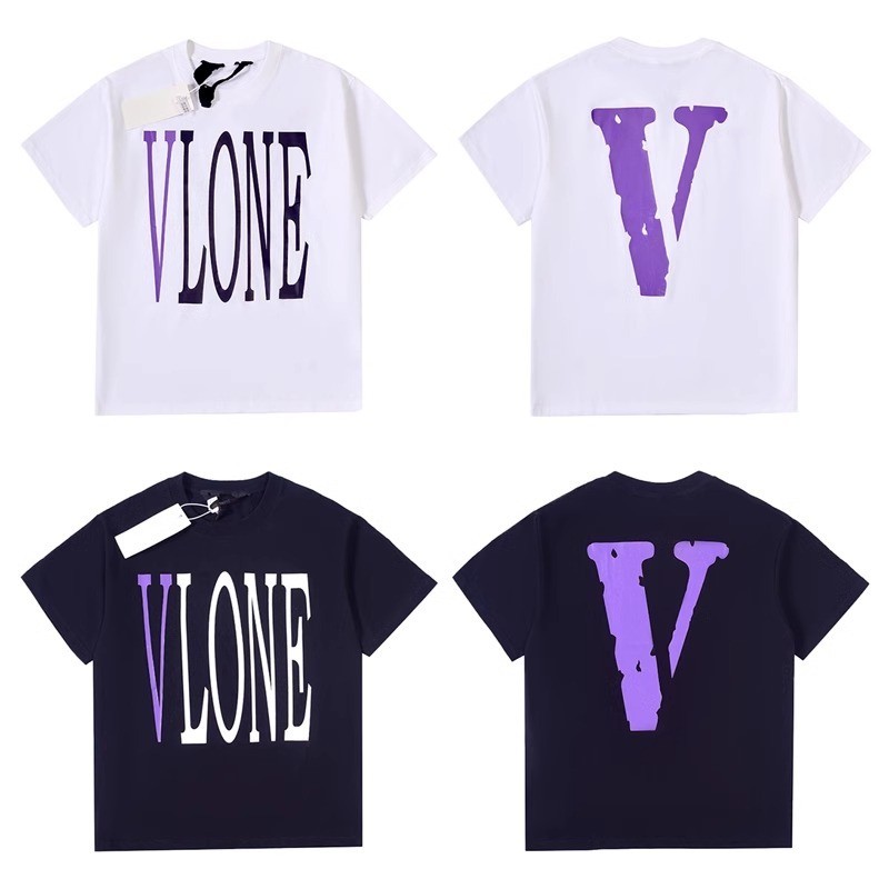 VLONE JERRY FRIENDS American-Style T-Shirt – High-Street Streetwear Relaxed Short-Sleeve Couple's Te