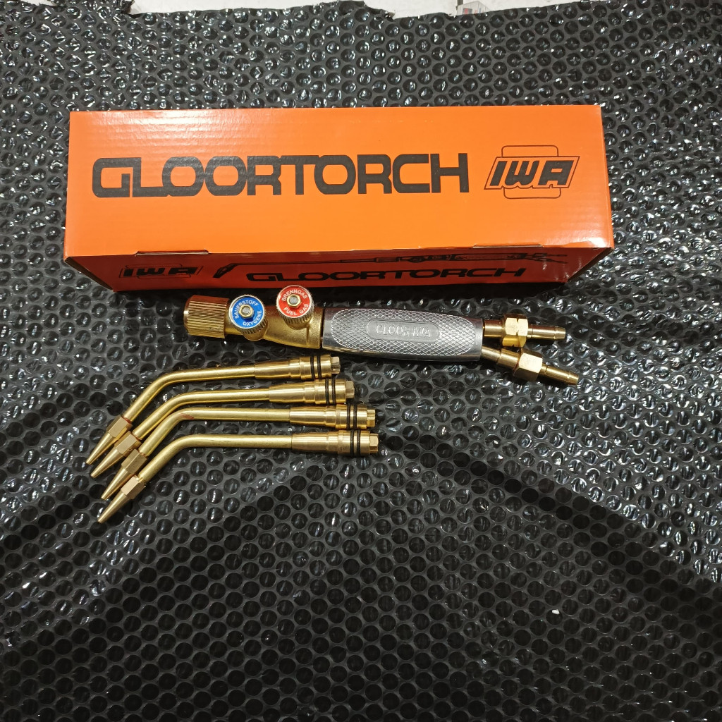Welding Torch GLOOR ORIGINAL Blander Las Swiss Oksigen Acetylene KARBIT ASLI