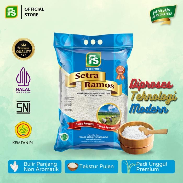 

Beras Setra Ramos Premium Food Station 5 kg Terlaris