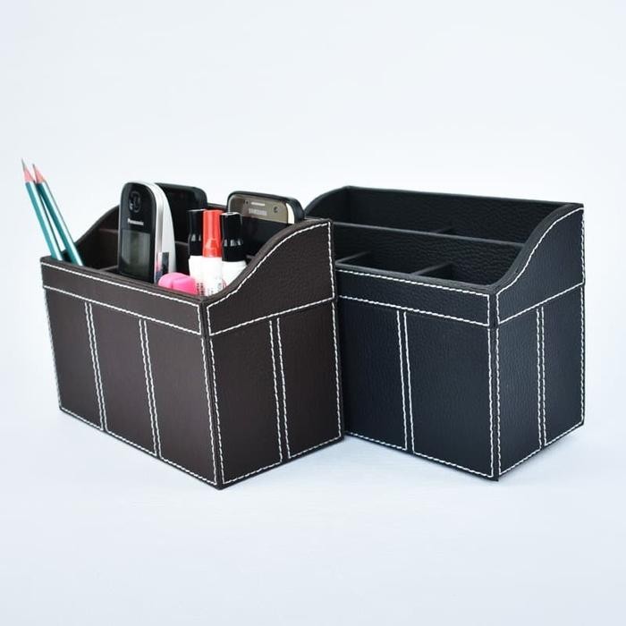 

Tempat HP dan Pena / Pen Holder / Desktop Organizer / Stationery Stand - Hitam