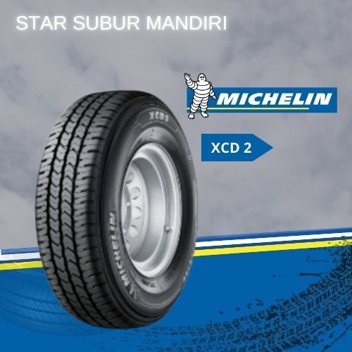 Michelin XCD2 175/80 R13 8PR Ban Mobil Angkutan Berat Carry SS L300 Lama 175R13