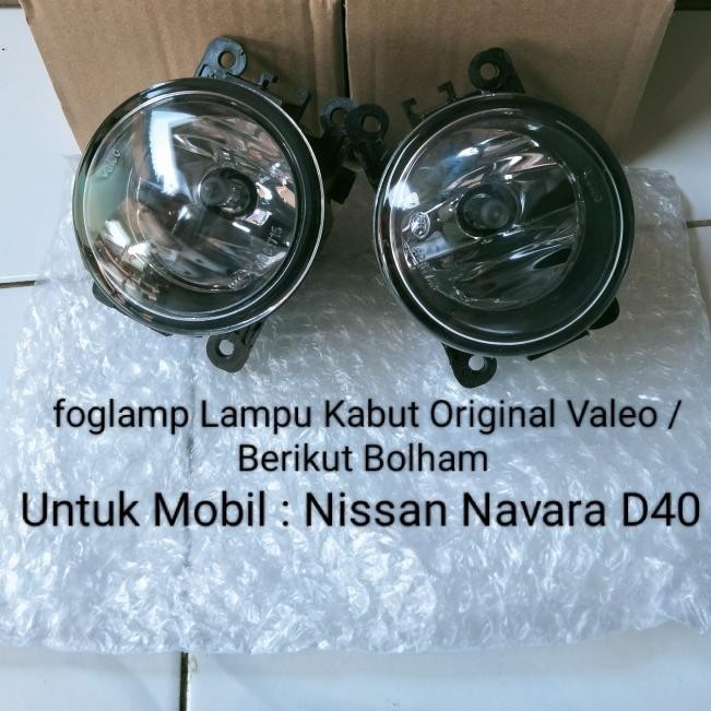 Foglamp original Nissan Navara D40 / lampu kabut Nissan Navara D40 - kiri Penumpang