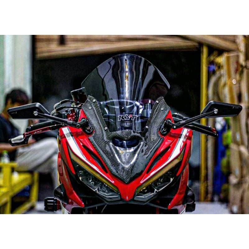 CANDUSHOP Visor carbon CBR 150R Facelift K45G K45N model v2