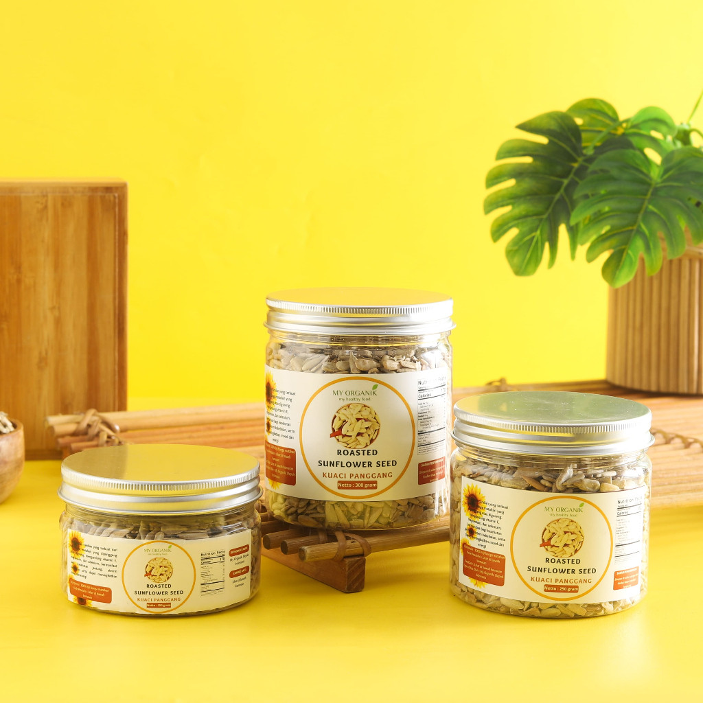 

My Organik Organic Roasted Sunflower Seed Seeds / Biji Bunga Matahari Panggang Organik