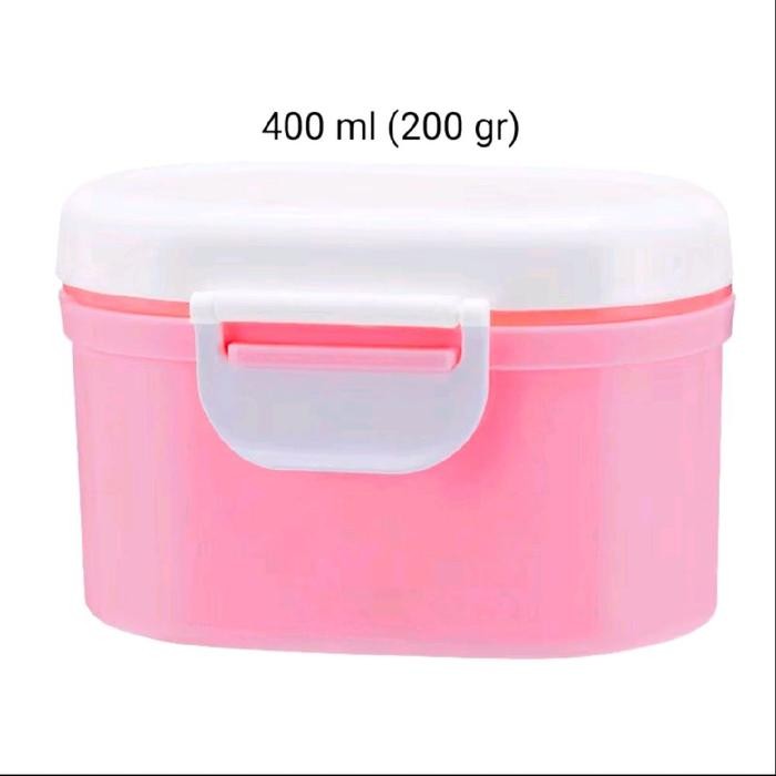 Tempat dah Susu Bubuk Bayi 400 ml 800 ml Milk Powder Storage Container Kotak Penyimpanan Tempat Bumb
