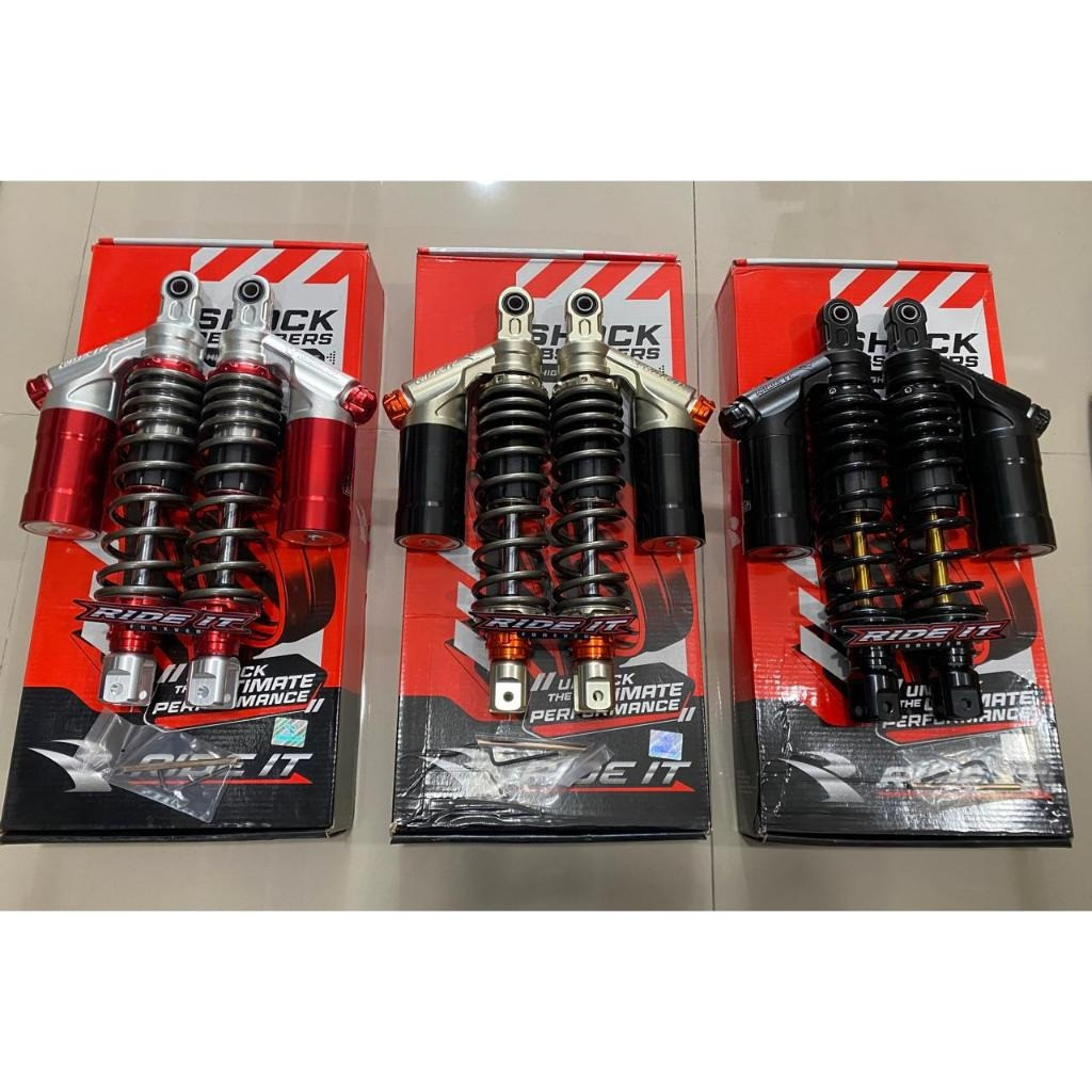SHOCKBREAKER RIDE IT RDC GP 277 SKOK SHOCK BELAKANG TABUNG DOUBLE KLIK FUNGSI SHOK RIDE IT GP 277