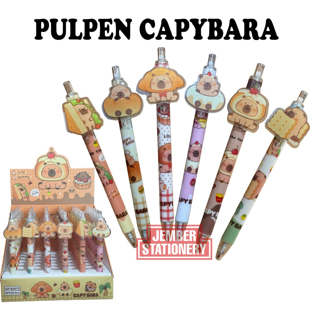 

Pulpen Gel Capybara
