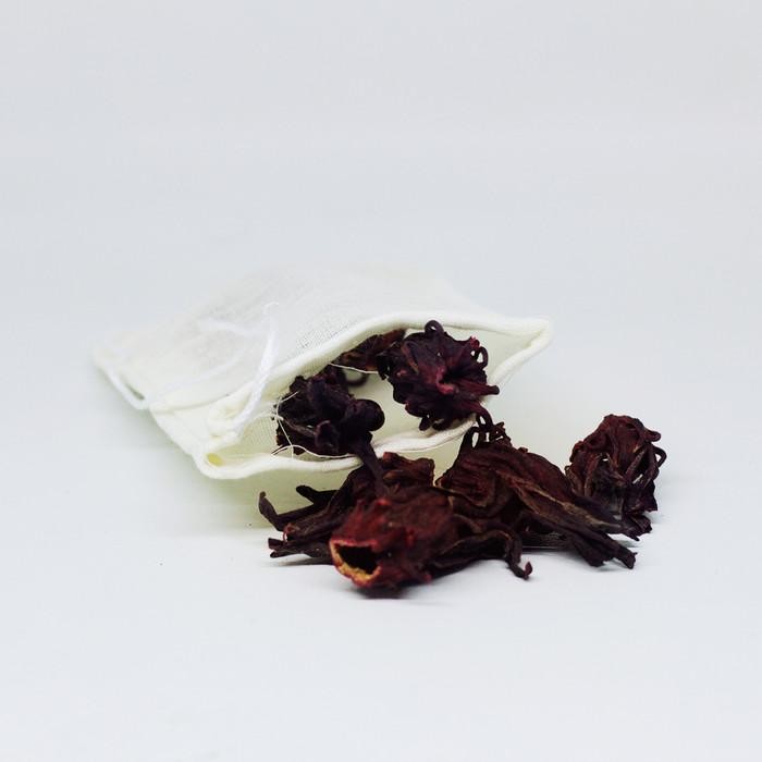 

Promo 8 x 10 cm - Reusable Tea bag / Kain Kantong Teh Celup terlaris