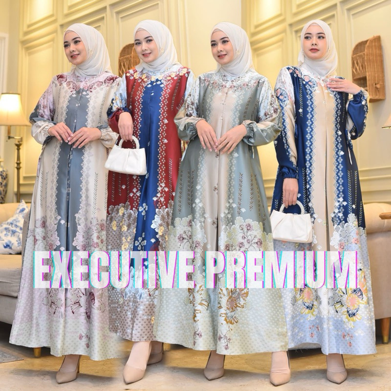JUANXSHOP Baju Gamis Bahan Silk Premium Motif Terbarus Pesta Kondangan Wanita Muslim Terlaris Dress 