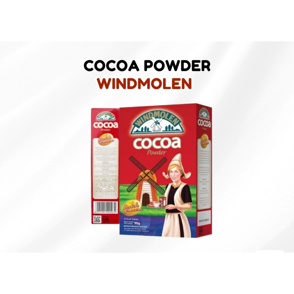 

Cocoa Powder Windmolen 40 gram / Bubuk Coklat Winmolen 40 gr (1 kotak)