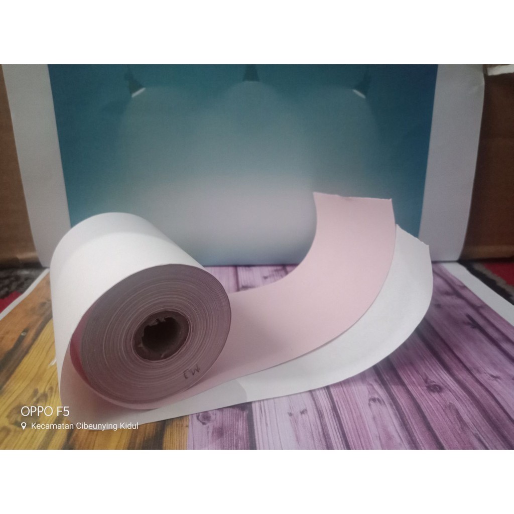 

KERTAS KASIR / STRUK KASIR BANDUNG / KERTAS ROLL NCR 75 X 58 2ply (PM) warna sesuai stock