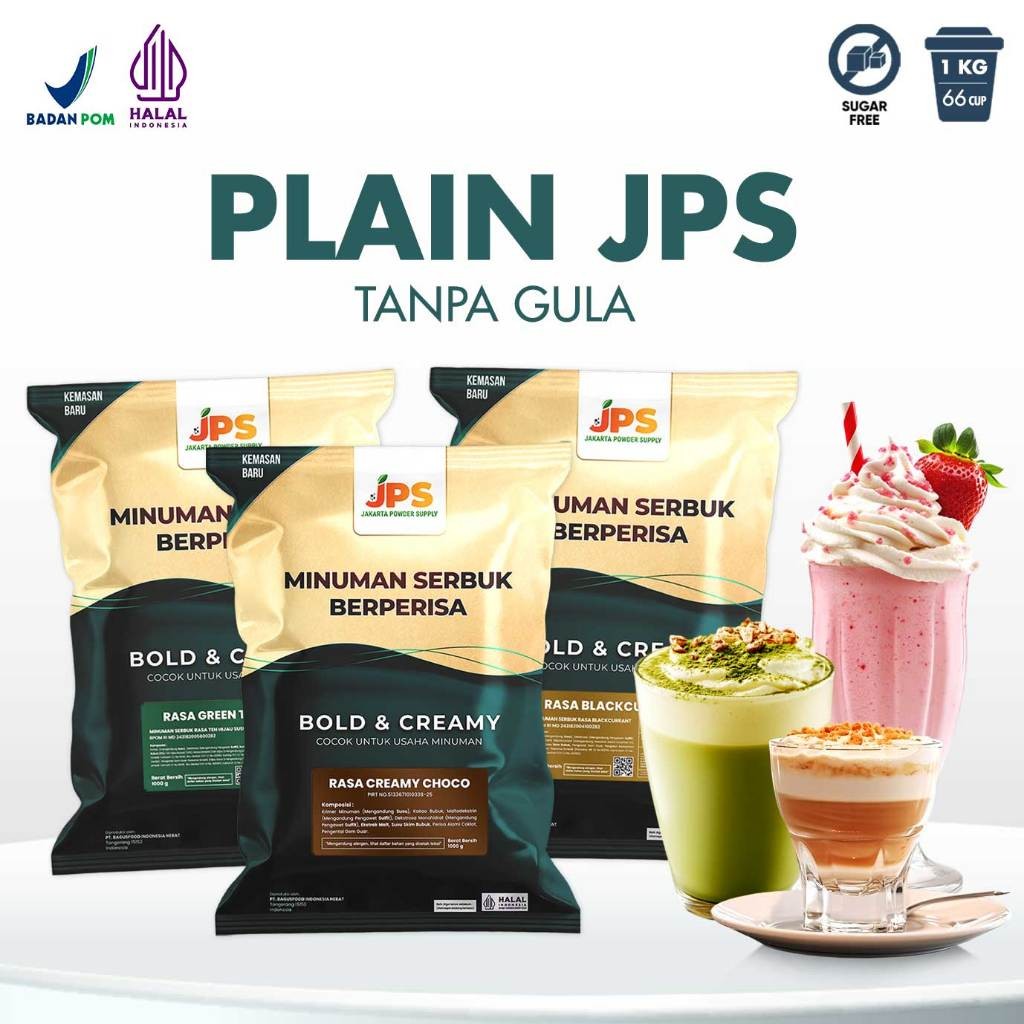 

Bubuk Minuman Kekinian Rasa Premium Powder Drink JPS 1Kg Serbuk Minuman Terbaik