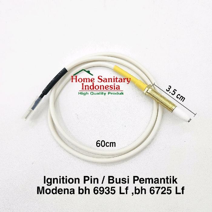 Sparepart MODENA BUSI Pemantik Bh 6935 lf / 6725 lf  Ignition Pin Kompor gas Tanam MODENA Original P