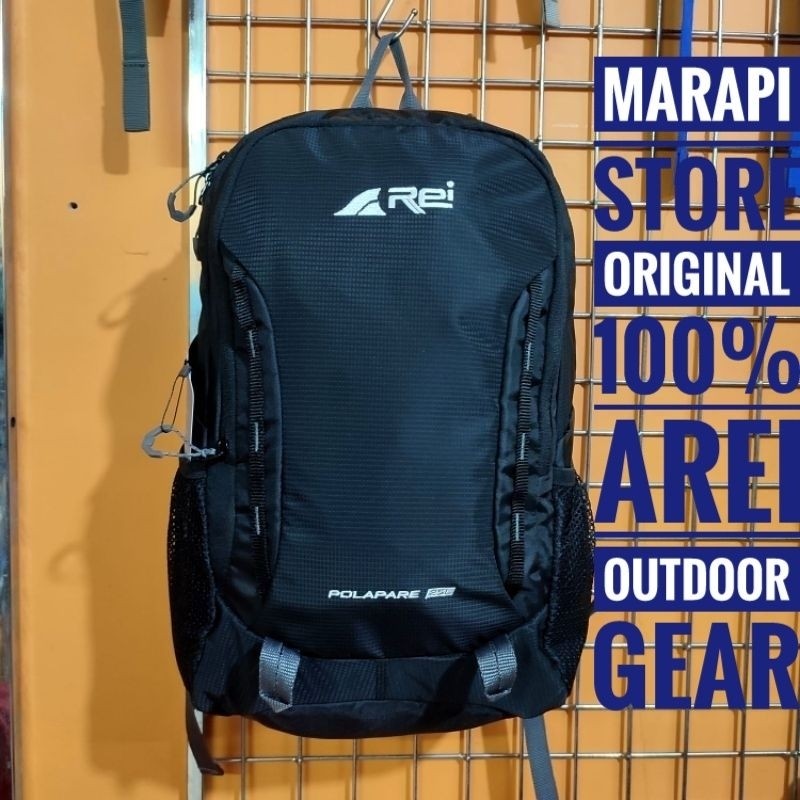 Tas Ransel Pria Polapare 25L Arei Outdoorgear Original+Raincover