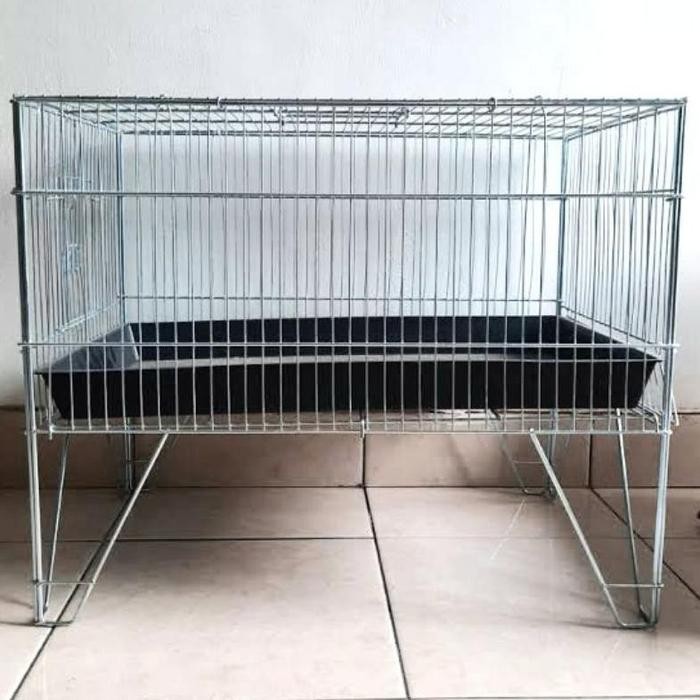 karamba keramba bak mandi besi burung silver merk SSS