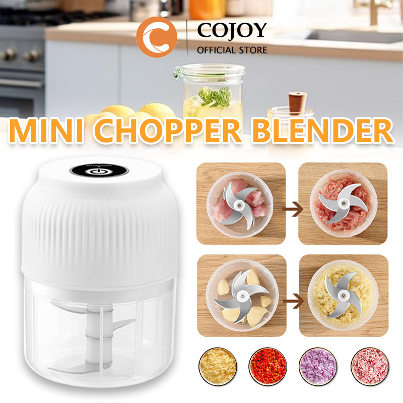 Mini Chopper Blender/Blender Mini Serbaguna Blender Bumbu Portable/300ML Mini Chopper