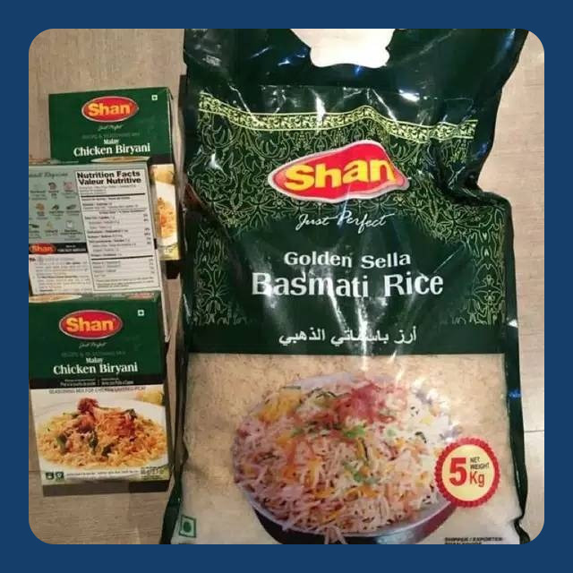 

Promo ! Paket Beras basmati 1 kg+ 1 kotak bumbu(khas nasi beryani)