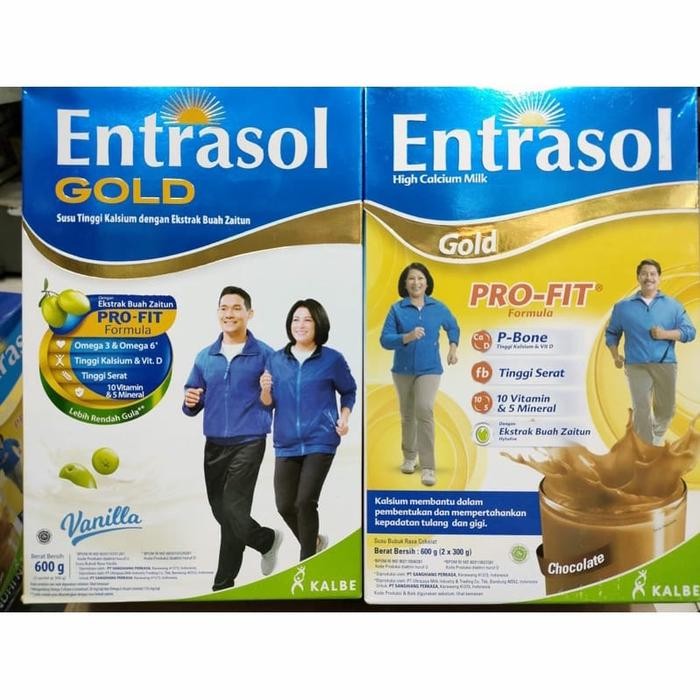 

[[PROMO]] entrasol gold 600gr vanilla - Coklat, 600gr