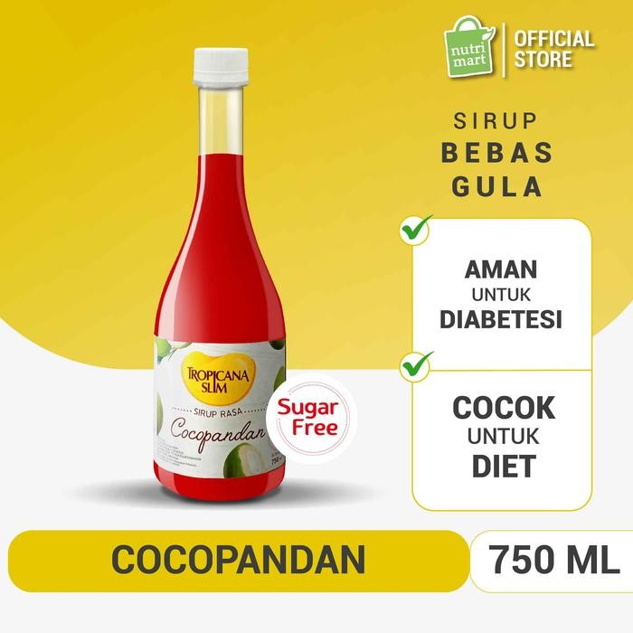 

Tropicana Slim Sirup Cocopandan - Sirup Bebas Gula