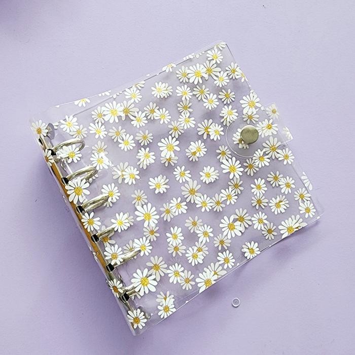 

[Artopia] Binder A7 Wide Daisy Lembar Transparan Transparent Sheet Bujo Journaling - Binder Daisy
