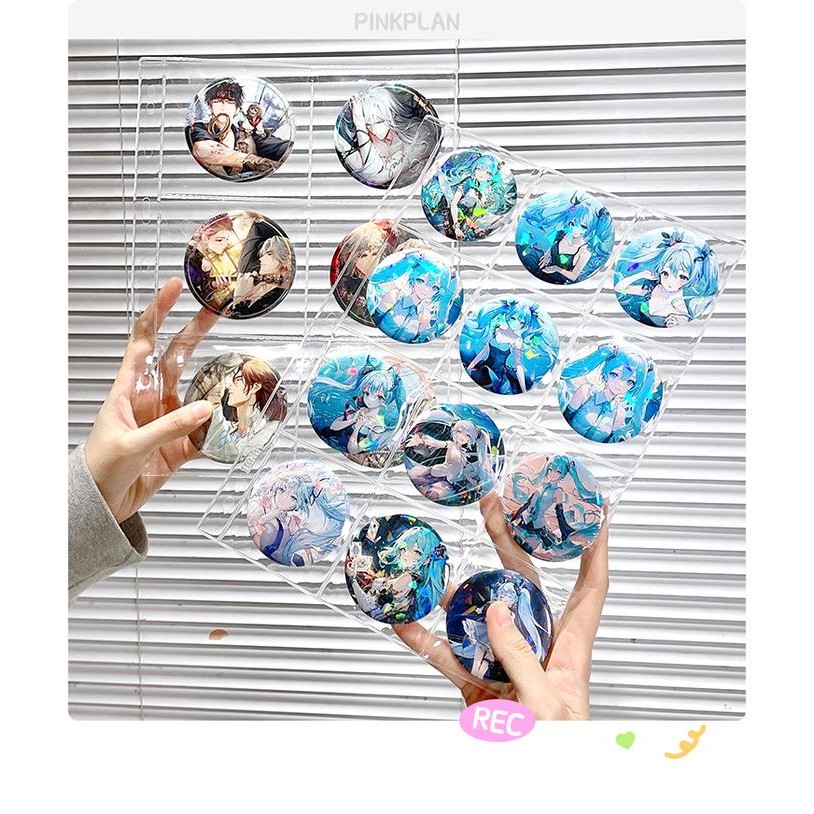 Novice Album Pages Refill Binder  untuk keychain, coin, badge, strap, tazos etc