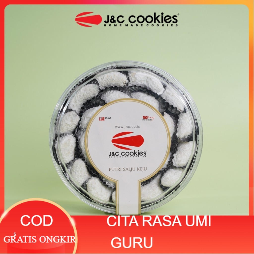 

J&C Cookies Putri Salju Keju Murah