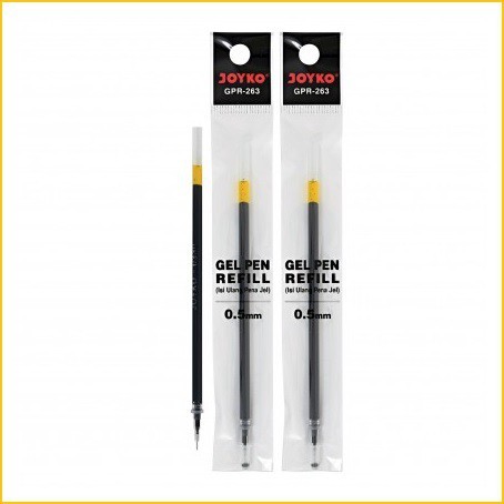 

Refill Pena JOYKO 0,5 mm Isi Ulang Pulpen Bolpen Gel Pen Tinta Hitam