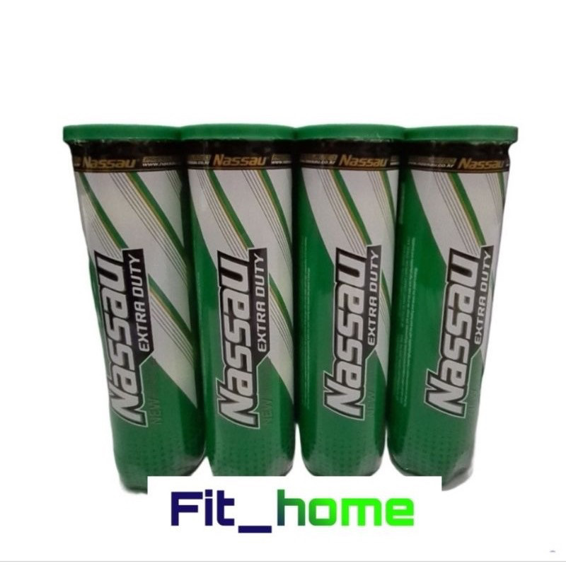 

Paket 1 Dus / 36 Slop Bola Tenis Lapangan Nassau Extra Duty