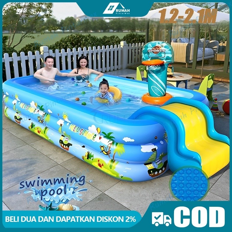 Kolam renang anak kolam renang anak kolam renang karet water spray pads bentuk bulat atau persegi _S