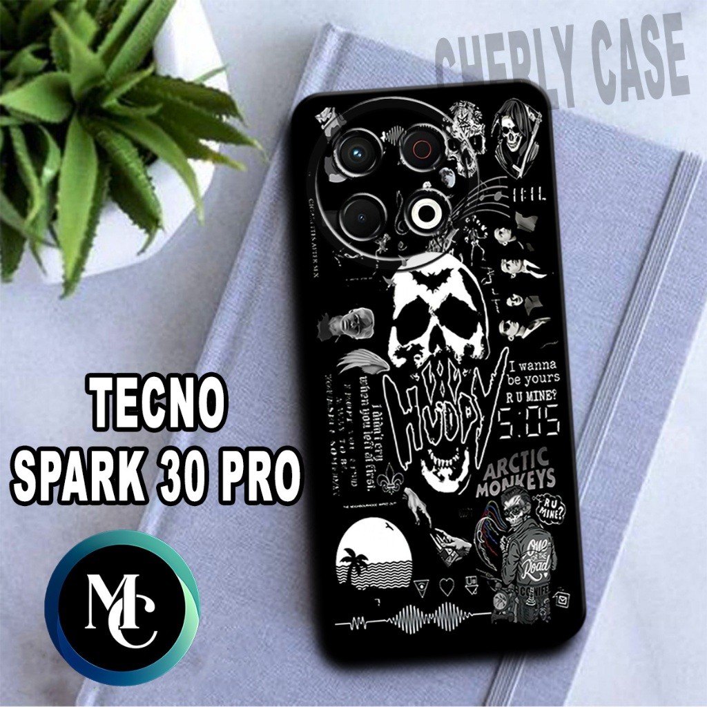 CC26/ Softcase karet lentur untuk TECNO SPARK 30 PRO/Motif AESTHETIC/case TECNO SPARK 30 PRO/kesing 