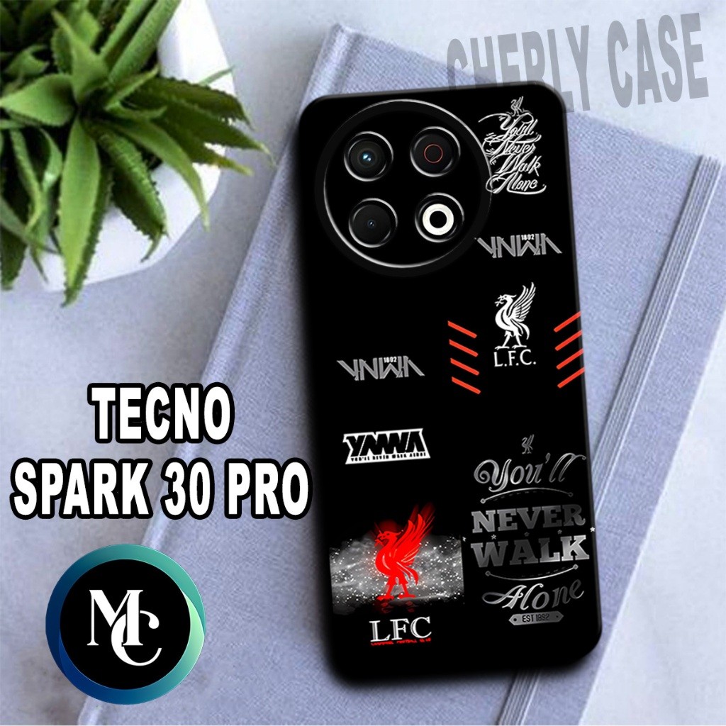 CC28/ Softcase karet lentur untuk TECNO SPARK 30 PRO/Motif BOLA/case TECNO SPARK 30 PRO/kesing TECNO