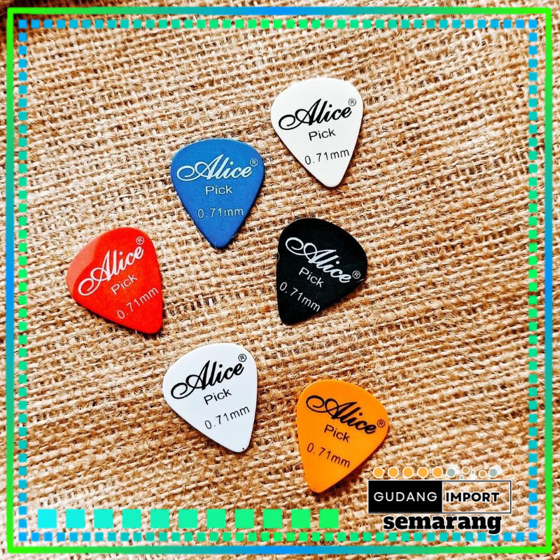 COD Pick Gitar Alice Satuan TERMURAH
