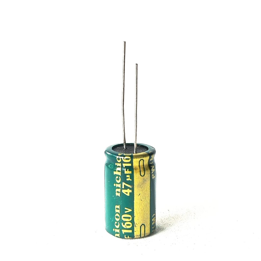 Kapasitor Elco 47uf - 160v 47uf160v 47uf/160v Capacitor