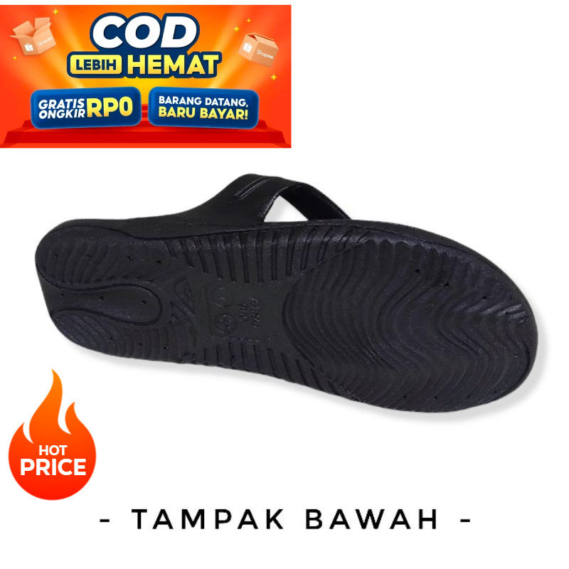 Sandal Karet Pria ATT Sandal Kesehatan Pria Sandal Refleksi Pria/att mj900