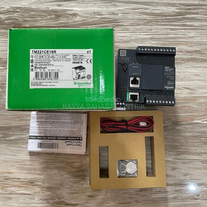 TM221CE16R PLC MODICON SCHNEIDER CONTROLLER M221