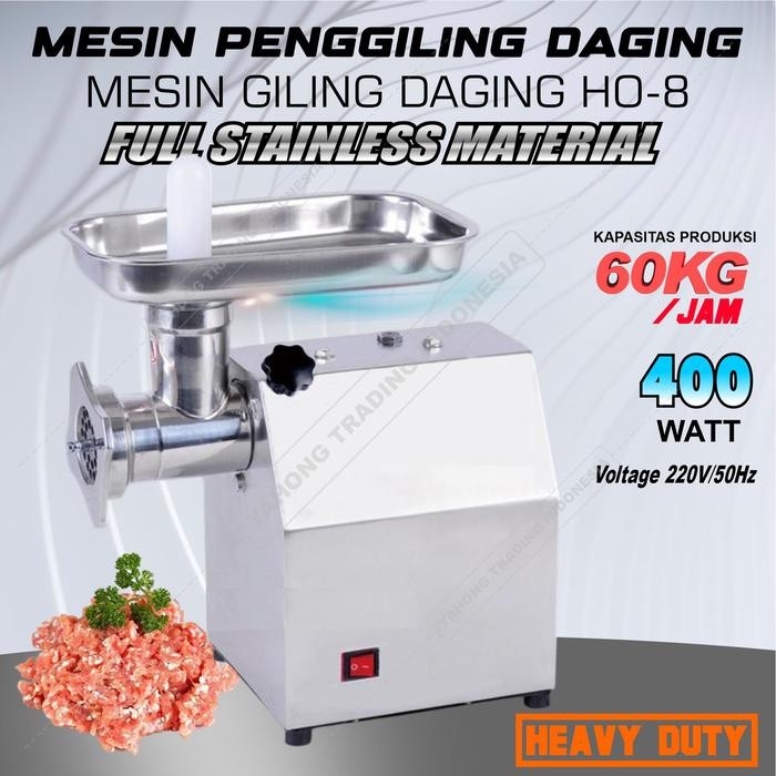 Gilingan Daging Listrik Mini HO-8 / Meat Grinder Electrik Mini