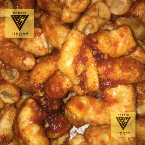 

PCV MAKARONI PEDAS MANIS 100gr Makaroni Pedas Manis Gurih Makaroni Mekar Pedas Manis Camilan Snack
