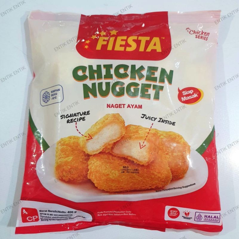 

Chicken Nugget Fiesta 400gr [ Kemasan Terbaru ]