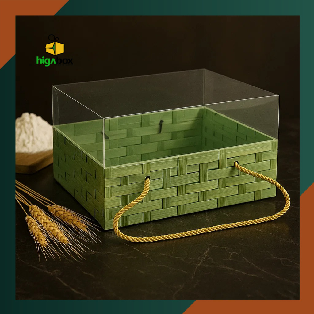 

Kotak Kue Mika / Box Tart Mika / Box Toples Kue / Box Cookies / Box Kue / Kotak Spikue / Box Roll Cake / Box Brownies / Box Kue Ultah / Box Mika Handle Tali / Box Pudding I HG03 - HG11